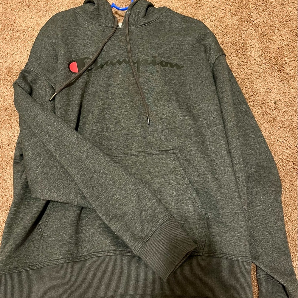 large champion hoodie